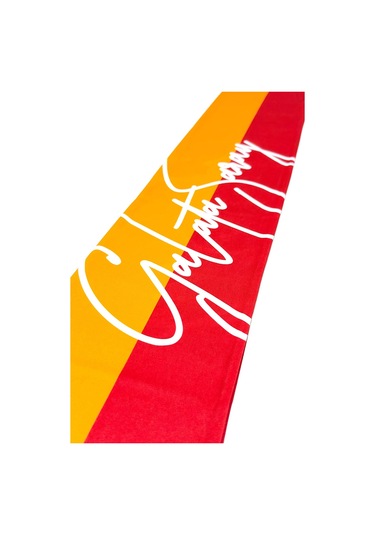 Galatasaray Lisanslı Şal Kaşkol Sarı - Kırmızı.