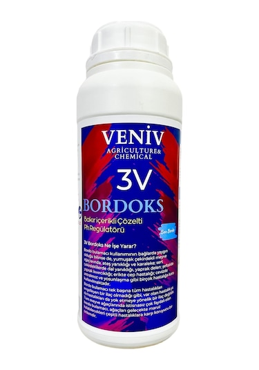 Veniv 3V Bordoks Ph Regülatörü Bakır içerikli 1 L -1.25 KG