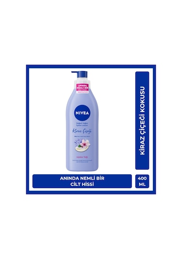 Nivea Kiraz Çiçeği & Jojoba Yağı Vücut Losyonu 400 ML