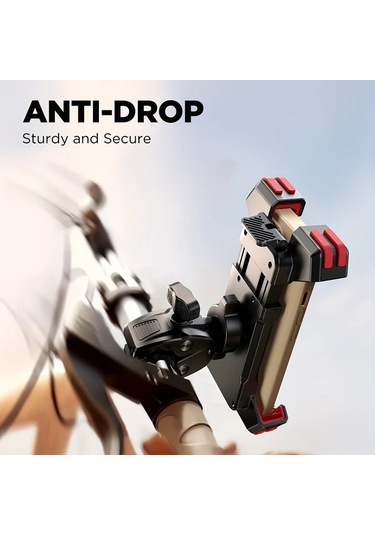 Dashanshop Redblub Motorcycle Bisiklet Scooter Telefon Tutucu 1s Kilitleme 4 7 7 Telefonlar İcin 16 Pro Max 15 14 13