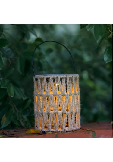 Homyl Açık Güneş Asılı Fener Işıkları, Sundurma Eve Açık Sarı