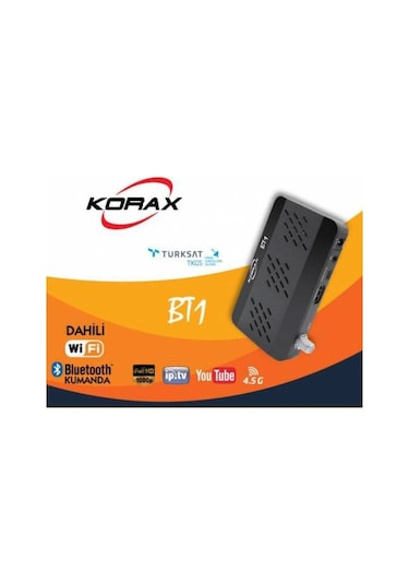 Korax Bt1 Uydu Alıcısı Gözsüz Dahili Wifi
