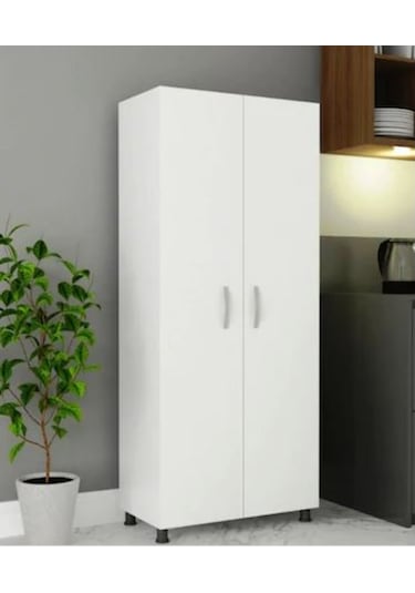Pera Tamamı MDF Çok Amaçlı 4 Bölmeli 2 Kapaklı Dolap