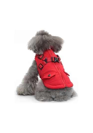 Fermuarlı Köpek Ceketi - Koşu Ve Yürüyüş İçin Konforlu Pet Giysisi Su Geçirmez