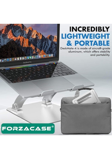 Laptop Standı Katlanabilir Masaüstü Açı Ayarlı Alüminyum - Fc810