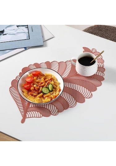 Gümüş Masa Servis Altlığı Yalıtımı Kaymaz Pvc Leke Tutmaz Masa Paspasları Gümüş