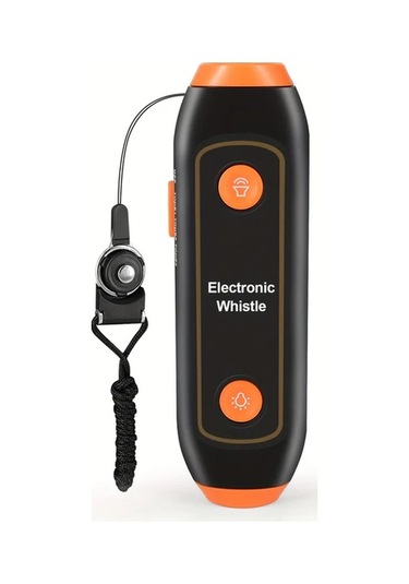 Willowhaven Orange 120 150 Desibel Yüksek Sesli Elektronik Düdük Abs Led Hakem Öğretmen Kamp Spor