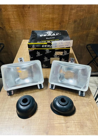 Massey Ferguson 266-285-398 Uyumlu Ön Kare Far Sağlı-sollu Komple Takım