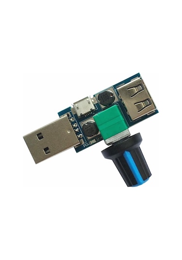 Suntek Dc 4 V-12 V 5 W Fan Hızı Kontrolörü Ses Kontrolü Regülatörü