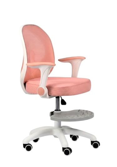 Drift Luna Çocuk Çalışma Sandalyesi Ayak Pedallı Pembe