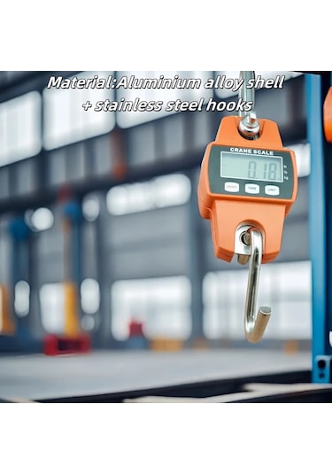 Motion003 Mavi Endüstriyel Dijital Kule Tartısı 300 Kg Kapasiteli Alüminyum Gövde 3 Aa Pil Dahil Bagaj Gıda Tartısı Mavi