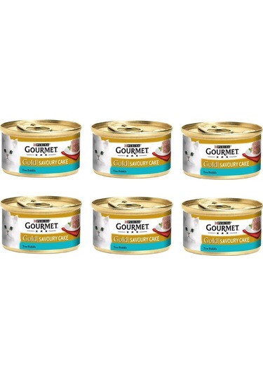 Gourmet Gold Kıyılmış Ton Balıklı 85 Gr X 6 Adet