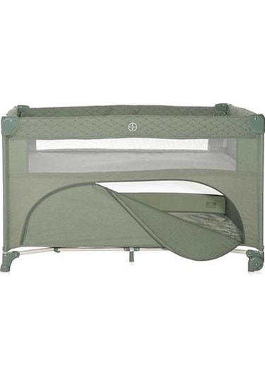 Lorelli Up And Down Anne Yanı Park Yatak İceberg Green Teddy Bear