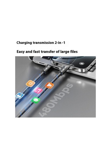 Pazly 30cm Type-c'den Type-c'ye 60w Hızlı Şarj Çinko Alaşımlı Veri Kablo Telefon Kordonu