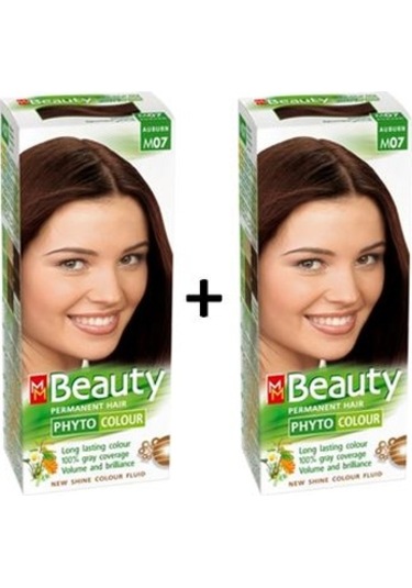 Beauty Doğal Bitkisel Saç Boyası M07 (Kestane) - 2 Adet (464063504)
