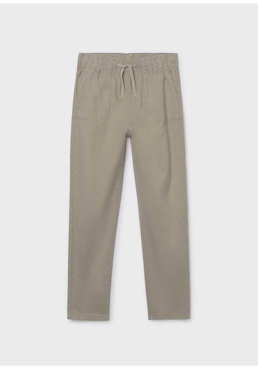 Mayoral Keten Erkek Çocuk Jogger Pantolon 6563 Bej