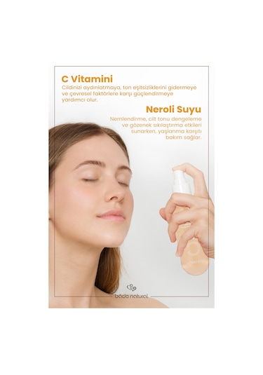 Bade Natural Vitamist C Vitamini & Neroli Yüz Spreyi 100 ML