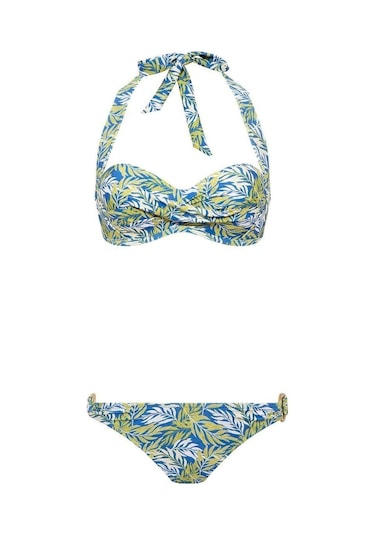 U.S. Polo Assn. Kadın Mavi Bikini Takım