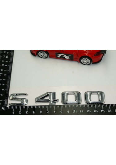 S400 Bagaj Krom Metal 3M 3D Yazı Logo