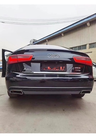 Audi a6 makyajlı dönüşüm arka difüzör 2012 / 2014