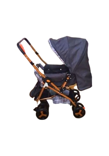 Jusso Dido Comfort Çift Yönlü Bebek Arabası Gold/Gri