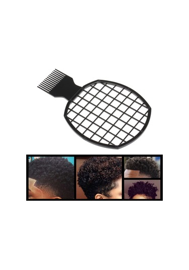 Cbtx Profesyonel Kıvırcık Saç Örgü Afro Tarak