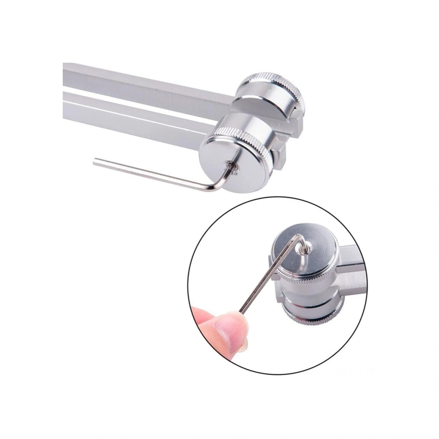 Youtek 128hz Gümüş Akustik Tunning Fork - Zihinsel Rahatlama, Meditasyon Ve Yoga İçin Doğal İyileştirici Ses Aleti