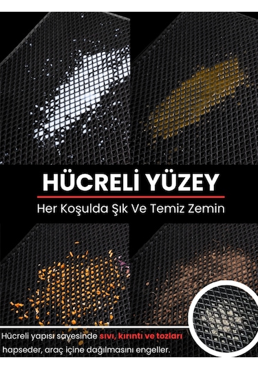 Skoda-fabia 4- 2021-2025 İçin Eva İç Paspas Takımı Metal Topukluk Hariç