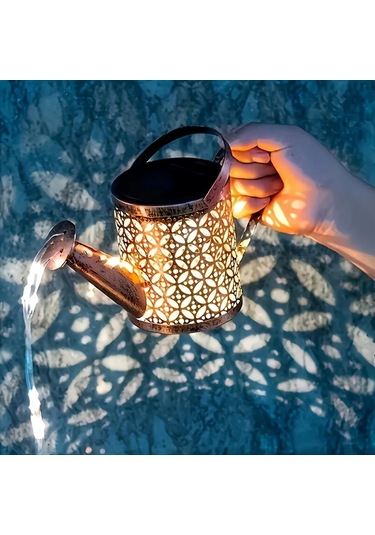 Honeybeeshop 2 Adet Lihangstar Güneş Enerjili Sulama Işıkları Otomatik Açma Kapama Ayarlanabilir Led Bahçe Aydınlatması Vintage Asılı Fenerler Çim Yol Patio Bahçe İçin