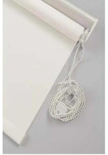 Beyaz Mat Stor Perde Etek Dilimsiz Güneşlik Perde Güneşlik Stor Perde Beyaz