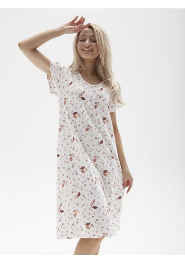 D Eva Gecelik Büyük Beden 196360108 Bej