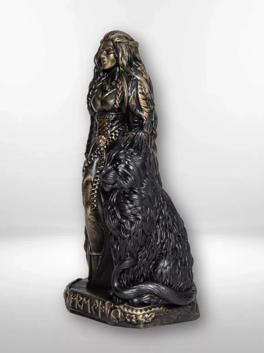 Lavelly Koleksiyonluk Sunak Heykelciği Freja Tanrıçası Tılsım 149152359