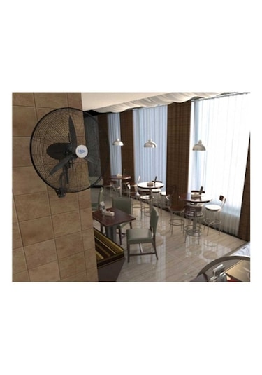 Hims Hef-da750 210w 75 Cm Siyah Anahtarlı Duvar Vantilatör