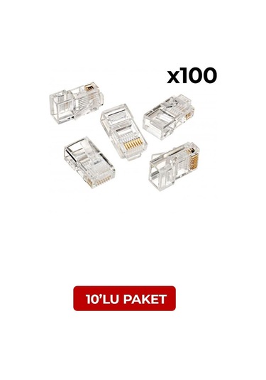 S-lınk Sl-cob8p, Rj45 Jac 100lü Paket 100 + 10lu Paket