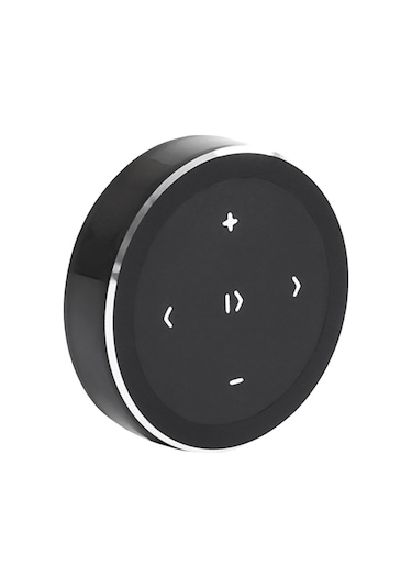 Sones Araba Kablosuz Bluetooth Denetleyici Cep Telefonu Multimedya Çok Fonksiyonlu Direksiyon Uzaktan Kumanda Siyah