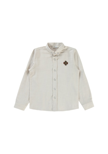 Civil Boys Erkek Çocuk Gömlek 6-9 Yaş Bej 40d57c44724s1 Bej