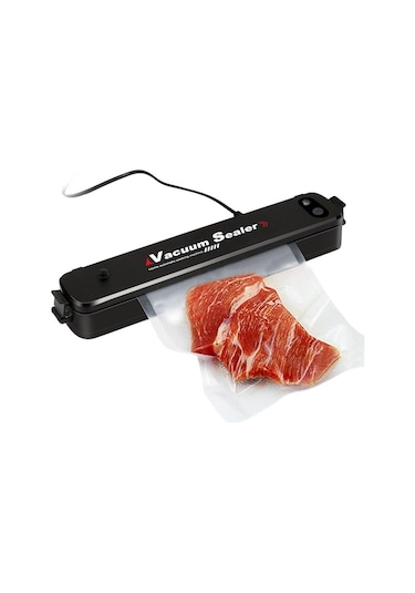 Vakum Makinası 10 Adet15x25 Cm Vakum Torbası Hediye-376