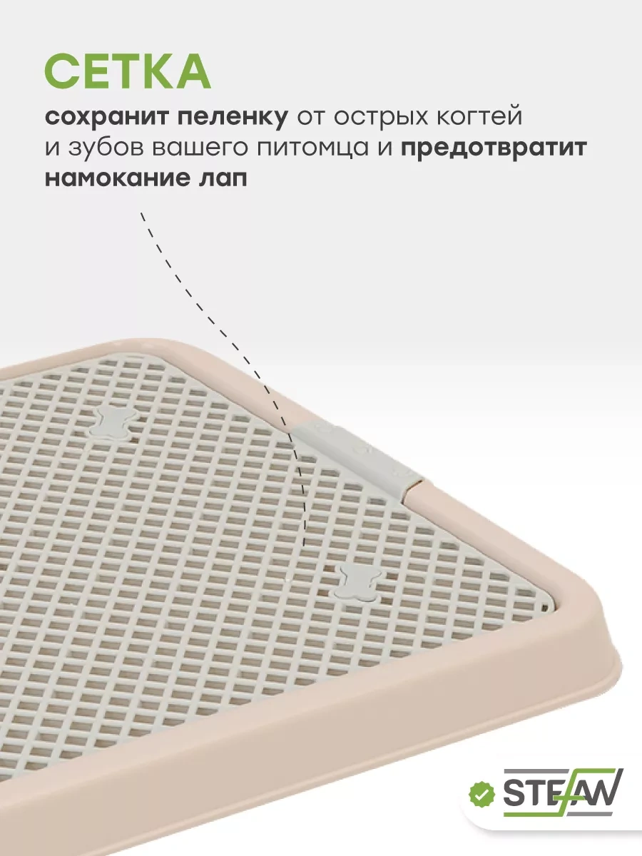 Stefan Köpek Tuvaleti İçin Fileli Tepsi 147784959