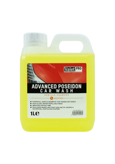 Valet Pro Advanced Poseidon - Cilalı Parlatıcı Şampuan 1lt