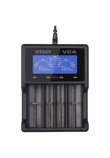 Xtar Vc4 Universal Pil  Şarj Cihazı