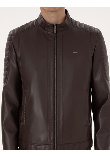 Pierre Cardin Erkek Kahverengi Deri Mont-kaban 50318037-400 Kahverengi