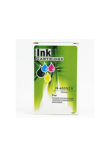 Fast Hp 655xl Sarı İnk Kartuş 15ml