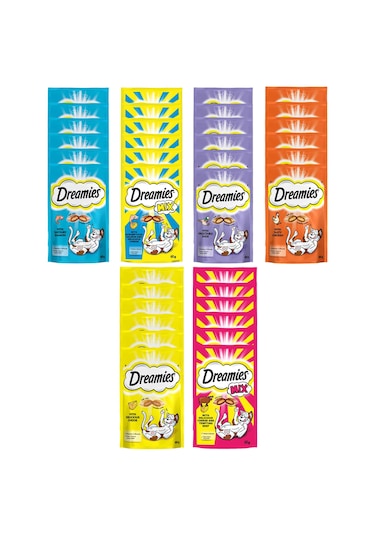Dreamies Karışık Paket Kedi Ödül Maması 36 x 60 G