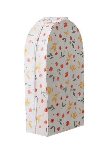 Sones Üç Boyutlu Askılı Cep Gardırop Askılı Cep Toz Kapağı, Boyut: Küçük Çiçekler Diğer