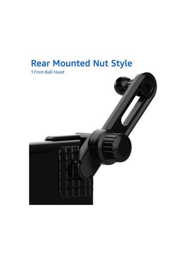 Untoom Evrensel Araba Telefon Tutucu 17mm Top Kafa Tabanı Tesla İçin Sabit Braket Whıte