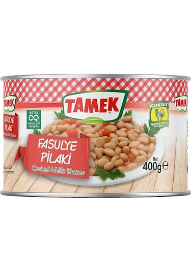 Tamek Barbunya Ve Fasulye Pilaki Konserve 400 Gr X 4 Lü Karma Paket