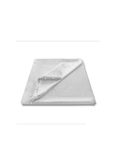 Atlas Saten Lüx Beyaz Güneşlik Perde -Kaliteyi Ucuza Alın- Beyaz