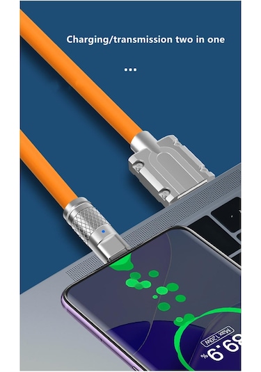 Bn57 Type-c Kablo 120w Süper Hızlı 6a Ultra Kalın Şarj Data Turun