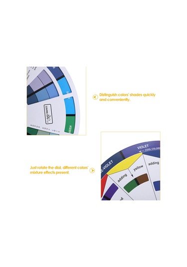 Yifomall Döner Renk Çarkı: Kalıcı Kaş, Eyeliner Ve Dudak Dövmesi İçin Renk Karışım Rehberi Ve Tattoo Malzemesi