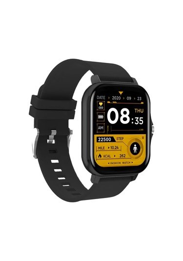Zmsmart Akıllı Saat Sesli Görüşme Özellikli Spor Modlu 42mm Unisex Siyah-siyah Dw68